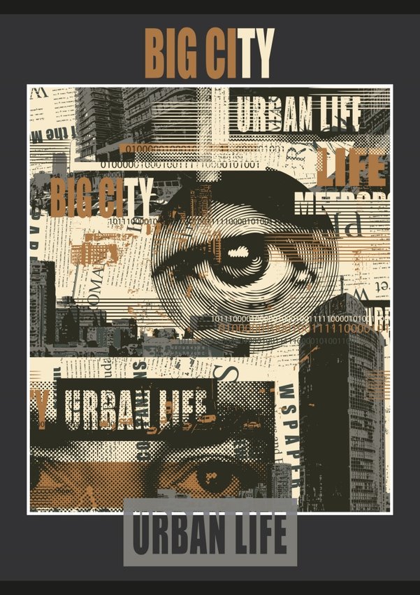 Zeszyt szkolny GIMBOO A5 w kratkę 80 kart., 70gsm mix wzorów