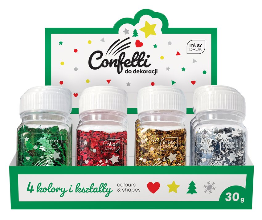 Confetti Do Dekoracji 30g Winter /Interdruk