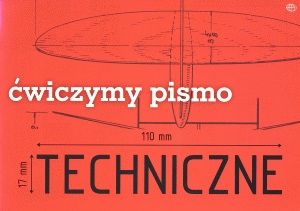 Blok A4 Pismo Techniczne typu "A Pochyłe" /Kreska