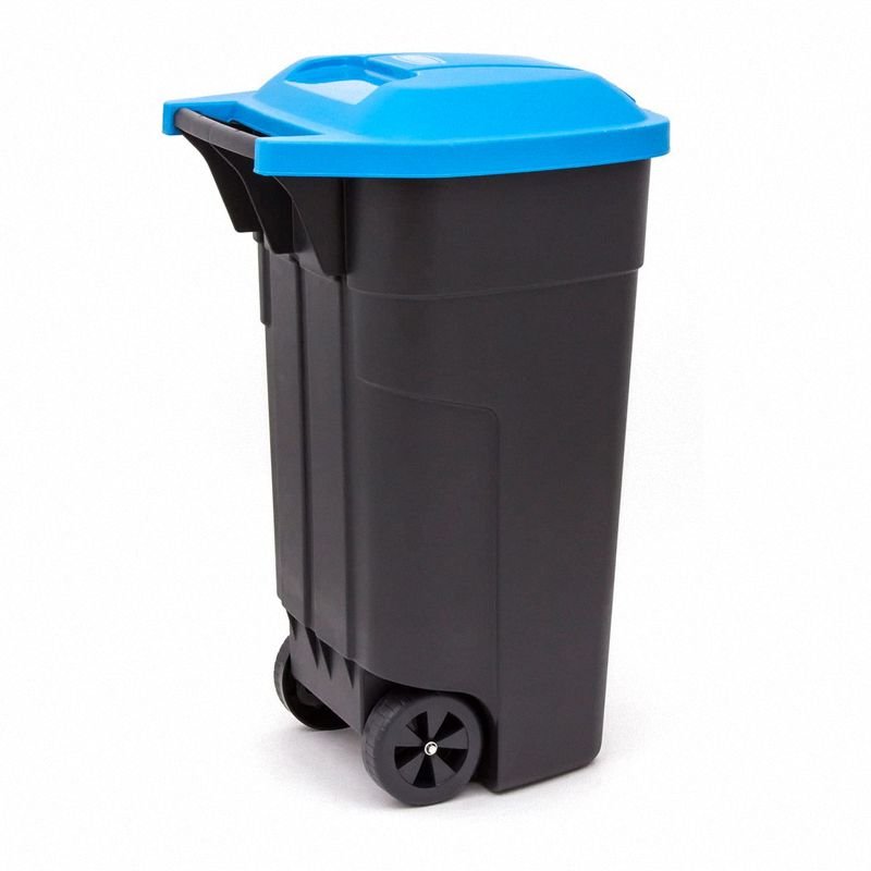 Curver 214127 pojemnik do segregacji 110L czarny niebieski