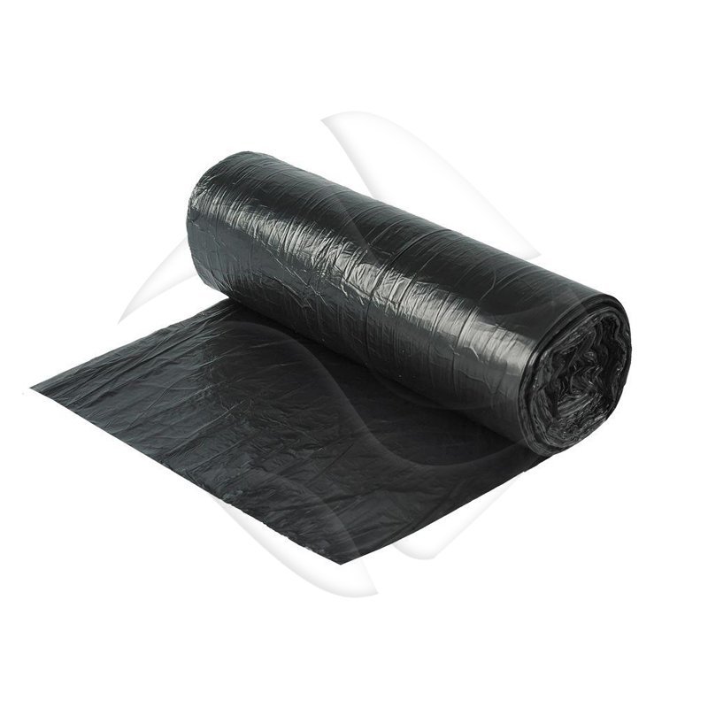 Worki Na Śmieci LDPE 60L A'10 Czarne Mocne /B