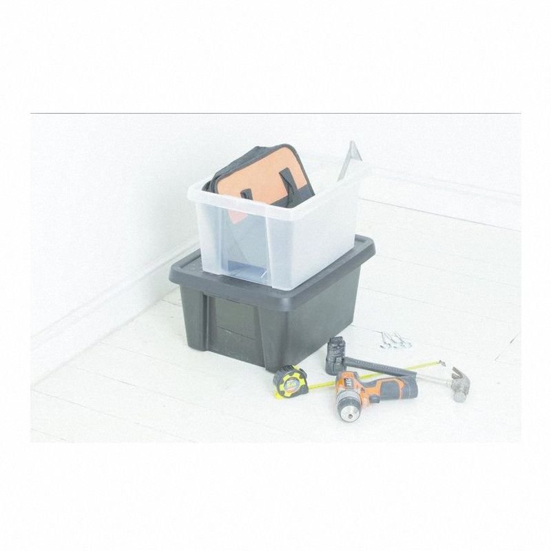 Curver Essentials pojemnik z pokrywą 45L transparentny