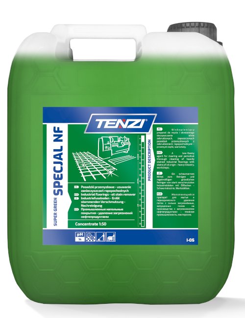 Tenzi Super Green Specjal NF płyn do podłóg przemysłowych 20L
