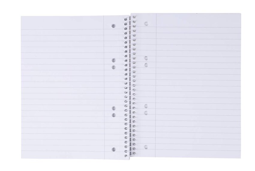 Kołonotatnik OFFICE PRODUCTS A5 w linie 80 kart., 70gsm granatowy