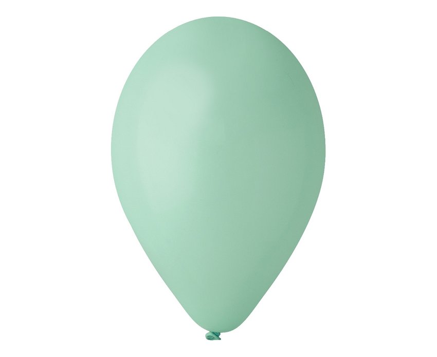 Balony G120 pastel 13" Turkusowo-zielone 50/ 50 szt. (macaron)