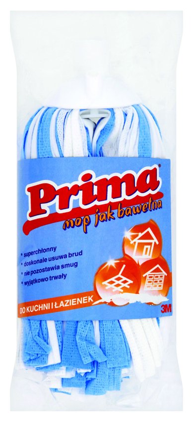 Mop Paskowy Prima Do Kuchni I Łazienek Niebiesko-Biały