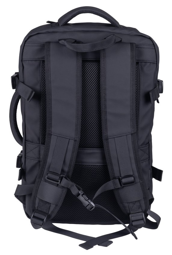 Plecak DONAU TRAVEL Prague 17" 32l USB + kabel czarny