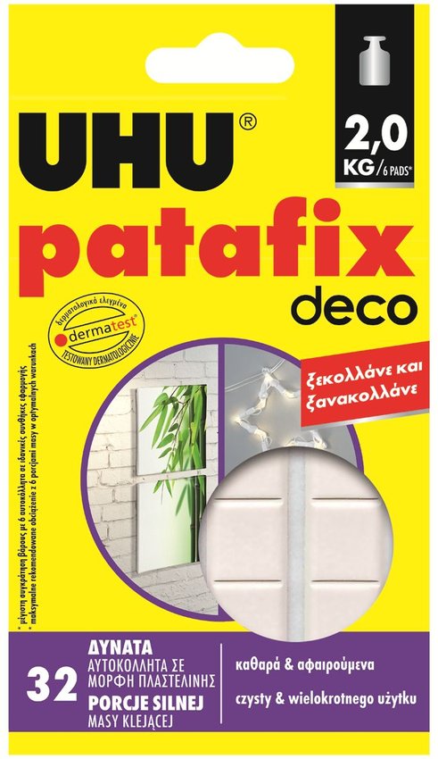 Masa Klejąca Patafix Home Deco 32 Szt.Uhu