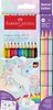 Display Grip Edycja Unicorn  (15 X Kredki Grip 10+3, 10 X Kredki Grip 18+6, 5 X Pędzelki, 3 X Farby)Faber-Castell