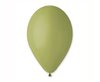 Balony G120 pastel 13" Zielone oliwkowe 98/ 50 szt.
