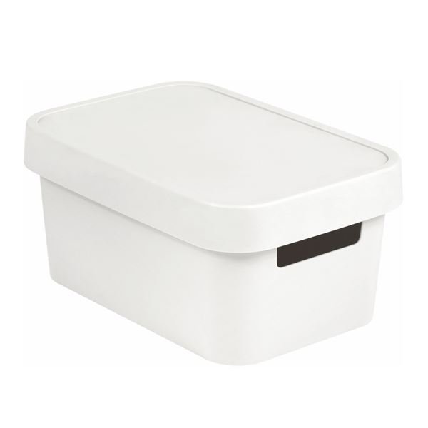 Pojemnik Infinity 4,5L z pokrywką biały Curver 229113