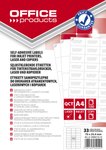 Etykiety OFFICE PRODUCTS 70x254mm białe 100 ark.