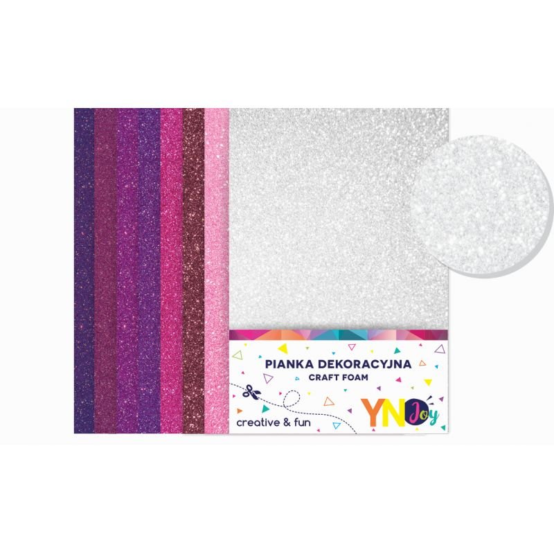 Pianka Dekoracyjna 8szt. Glitter Sweet /Interdruk