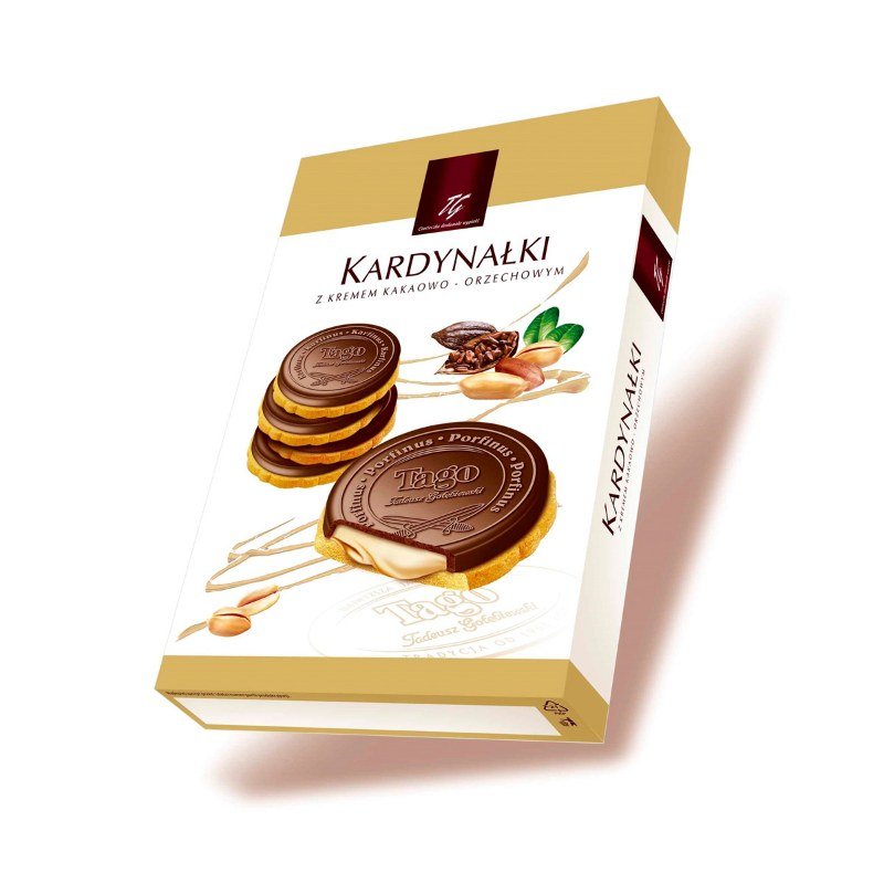 Kardynałki Kakaowo-Orzechowe Tago W Polewie 180G