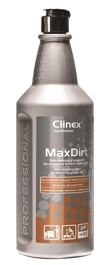 Środek Clinex 4 Max Dirt 1L 77-650 do tłuszczu