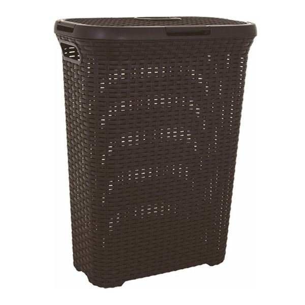 Kosz na pranie Style 40L ciemnobrązowy Curver 193009