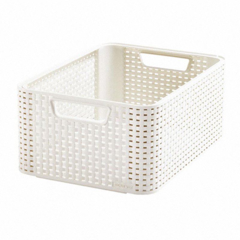 Koszyk kremowy Curver Style rozmiar M model 205845