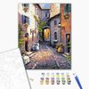 Malowanie po numerach BRUSHME 40x50 cm cicha ulica 1 szt., w pudełku