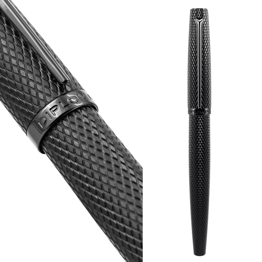 Pióro wieczne DIPLOMAT Viper guilloche F czarne