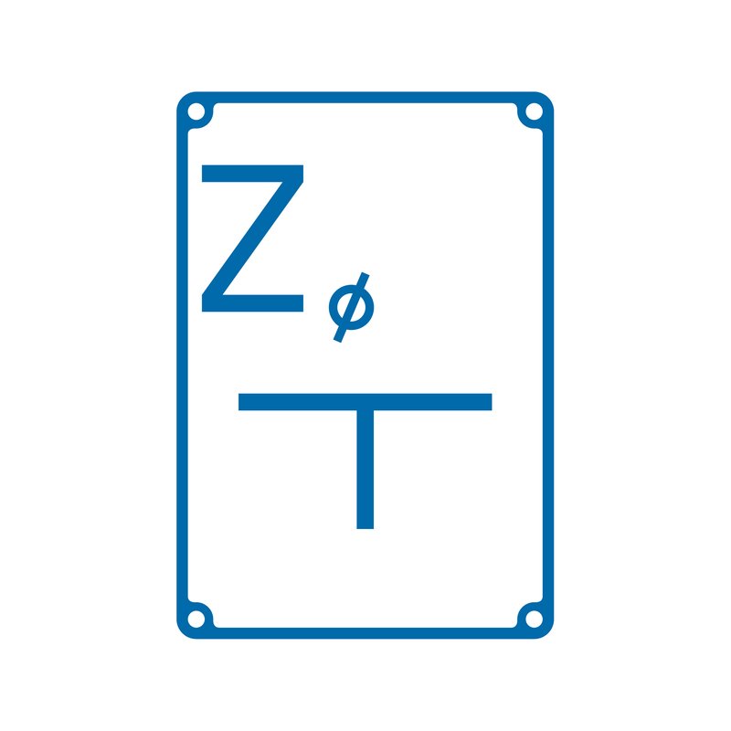 Znak TDC Tablica Orientacyjna Dla Zasuwy  /TDC