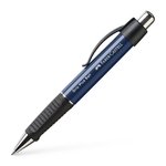 Długopis Grip Plus 1407 Niebieski Metalik Faber-Castell