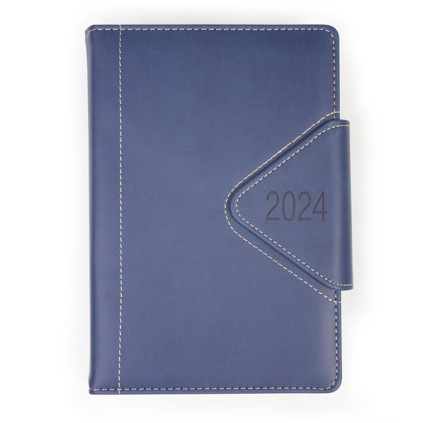 Terminarz O.Diary A5 Westa 2024 Niebieski / Opus