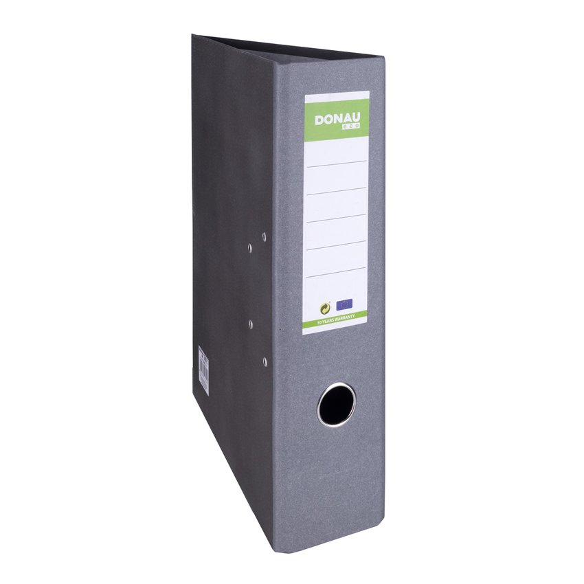 Segregator DONAU ECO A4/80mm grzbiet szary