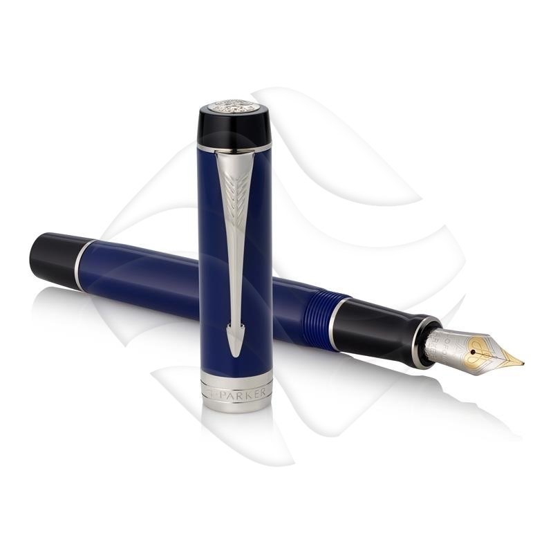 Parker Pióro Wieczne Centennial Duofold Blue & Black CT FP (F) [1947983]
