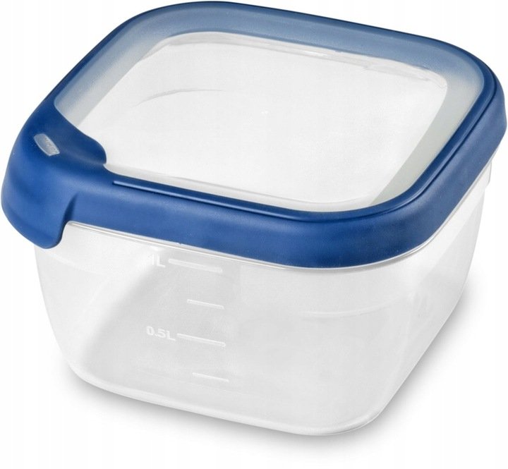 Pojemnik kwadratowy niebieski Curver Grand Chef Eco 1,2L