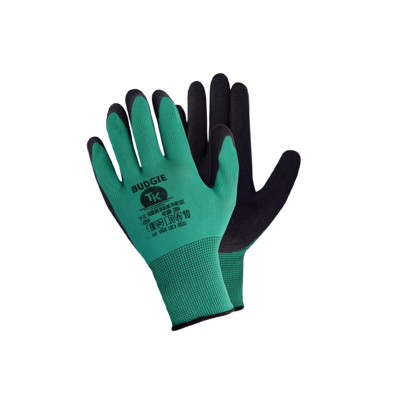 Rękawice Budgie TK Montażowe Rozm. 11 Zielone  /TK Gloves