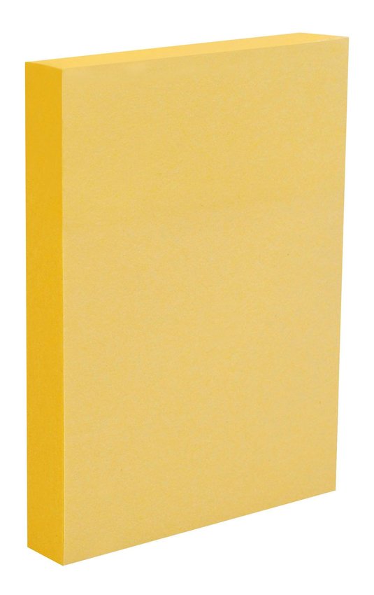 Bloczek Samoprzylepny 50x75 100k Żółty /Memobe