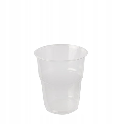 Papstar kubki PET 200 ml Ø7,8 cm zestaw 50 sztuk