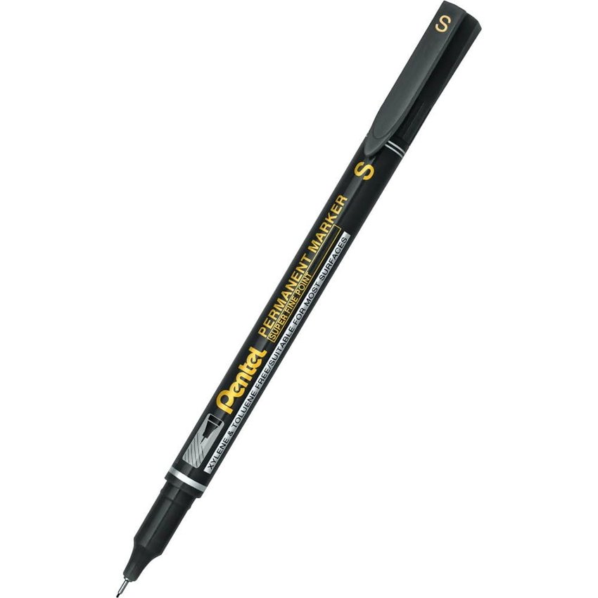 Foliopis Permanentny Super Fine Point 0,4mm NFS 410 Czarny  /Pentel