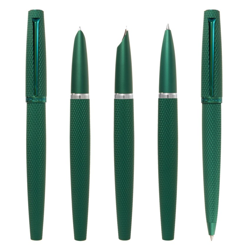 Pióro wieczne DIPLOMAT Viper guilloche F zielony