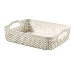 Tacka A5 Knit 2,6L kremowa Curver model 234661