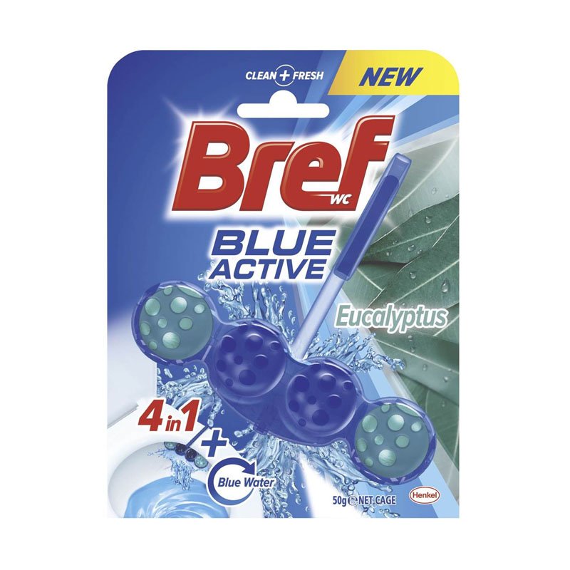 Bref WC Blue Aktiv Koszyk 4Kulki Eucalyptus