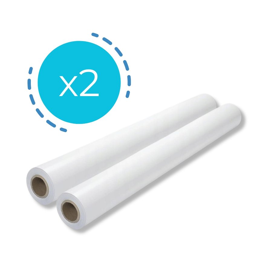 Pakiet 2 rolek papieru do plotera 297x50m 80g Drescher