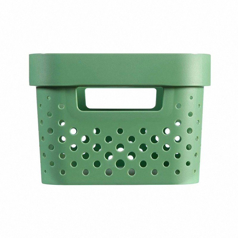 Curver Infinity pojemnik ażurowy 4.5L zielony 245854