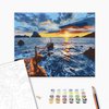 Malowanie po numerach BRUSHME 40x50 cm na zachodzie słońca 1 szt., w pudełku