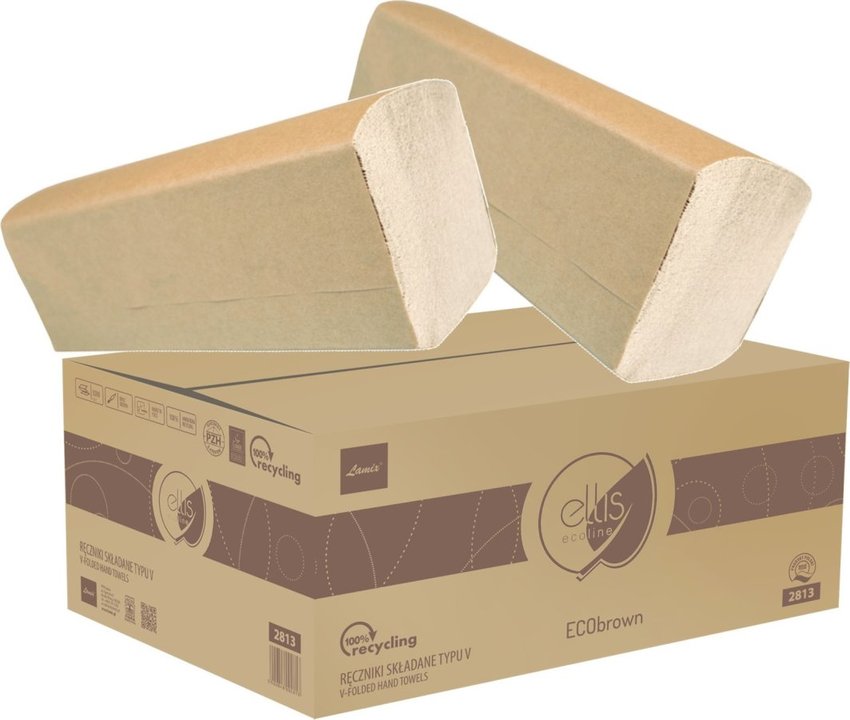 Ręczniki papierowe ZZ Ellis EcoBrown 3000 szt.