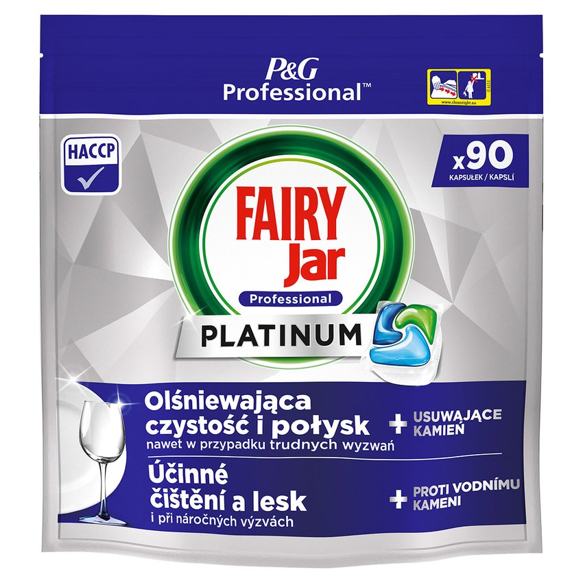 Kapsułki do zmywarki FAIRY Platinium profesjonalne 90 szt.