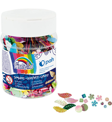 Cekiny confetti GR-C70-M mix Fiorello słoik 70g