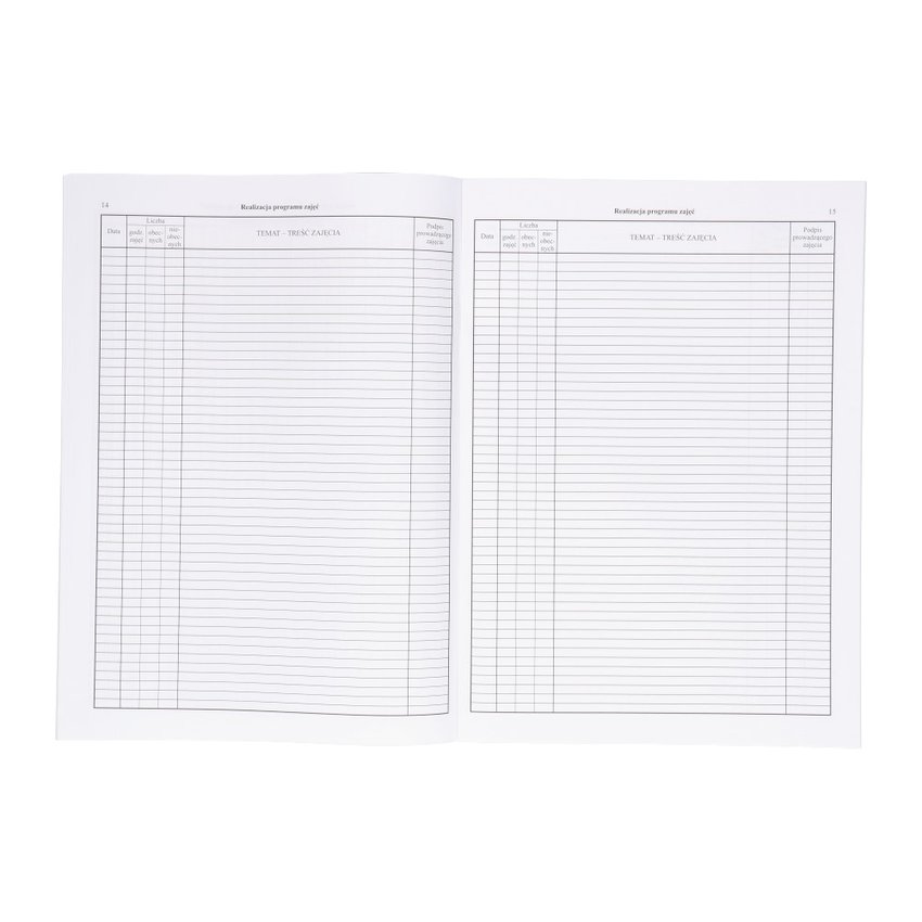 Dziennik Zajęć Pozalekcyjnych i Pozaszkolnych (MEN-I/6) /Intro