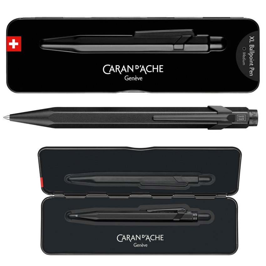 Długopis CARAN D'ACHE 849 XL Black Code czarny