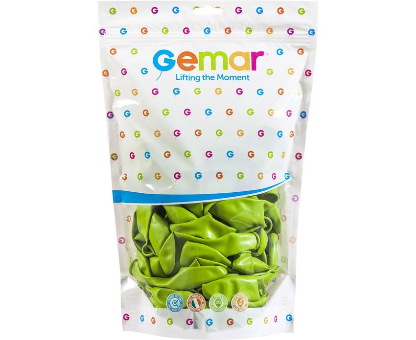 Balony G120 pastel 13" Pistacjowe 11/ 50 szt.