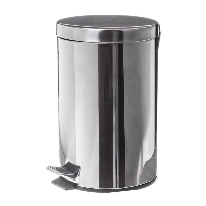 Kosz na Śmieci ECO 20L Stal Połysk /Faneco