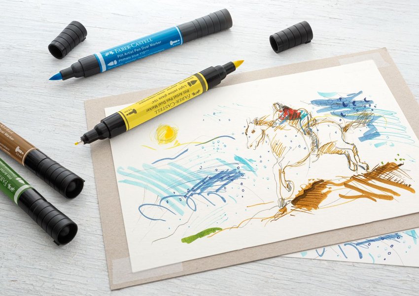Pitt Artist Pen Dwustronny Kol. 219 Faber-Castell