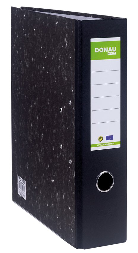 Segregator DONAU ECO A4/80mm grzbiet czarny