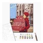 Malowanie po numerach BRUSHME 40x50 cm świąteczny nastrój 1 szt., w pudełku