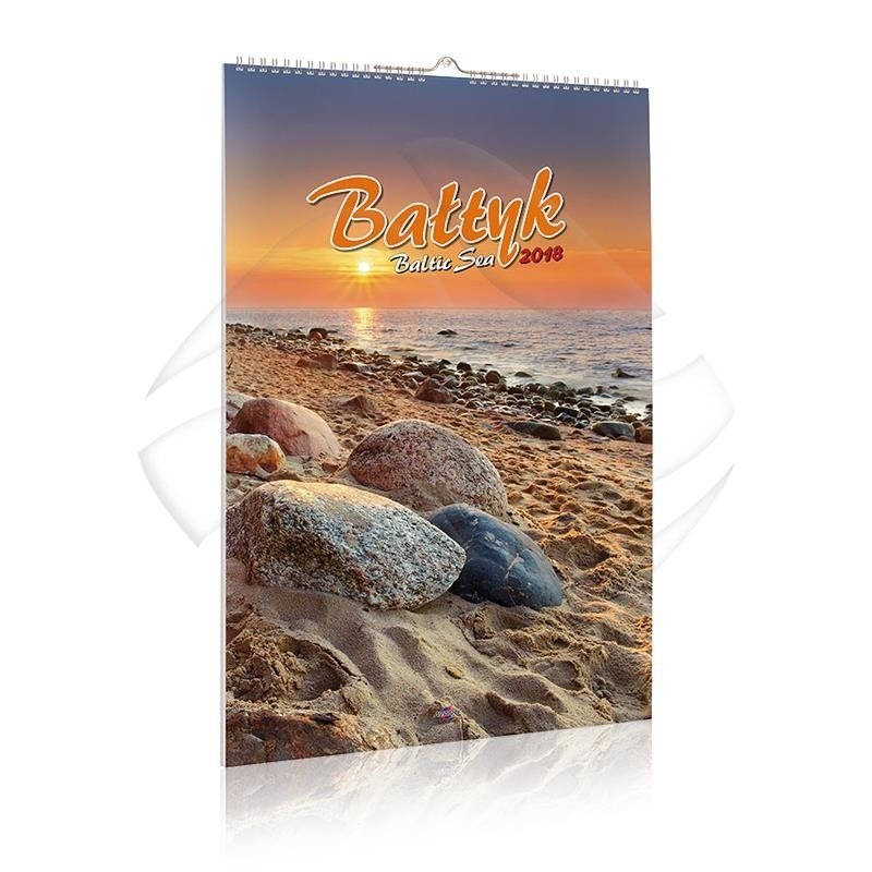 Kalendarz Avanti 32x47 Ścienny A3 12 Bałtyk